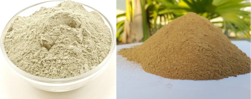 Bentonite powder